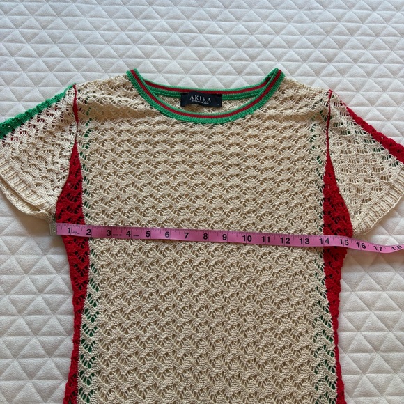 Akira Women’s Swimsuit Cover Up Maxi Dress Size L Multicolor High Side Slits - Picture 12 of 15